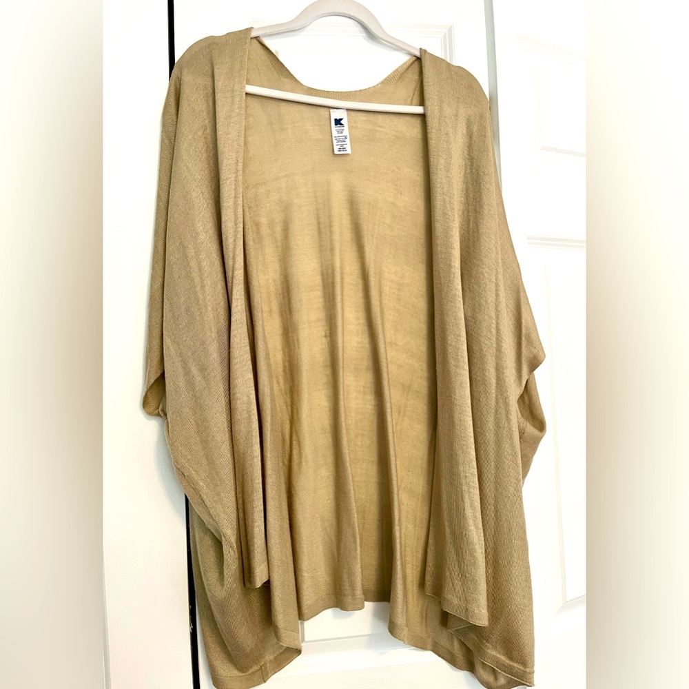 K Accessories | Tan Sweater | One Size